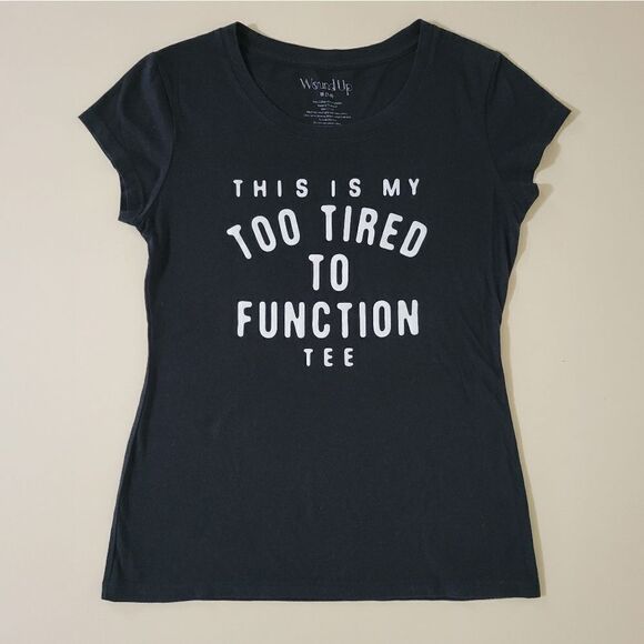 Wound Up Women's Crewneck Graphic Short Sleeve Tee - Picture 1 of 8